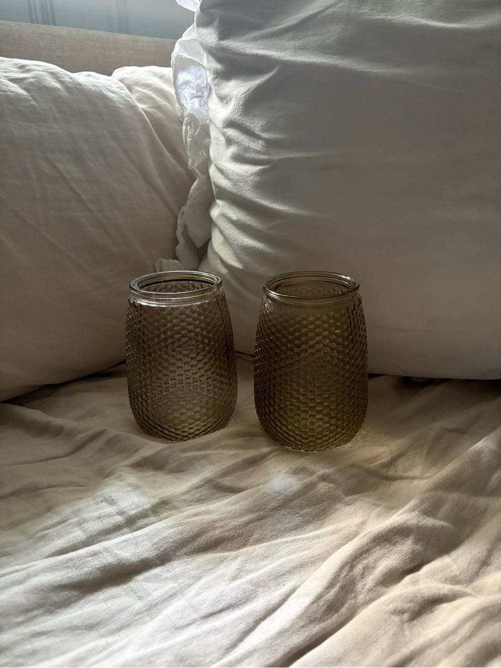 Honeycomb vases set of 2 - Picture 5 of 5